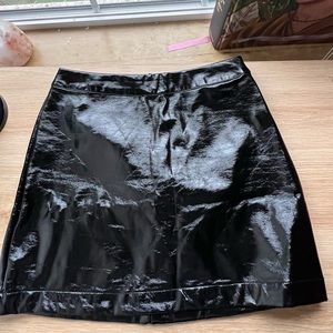 Black skirt
